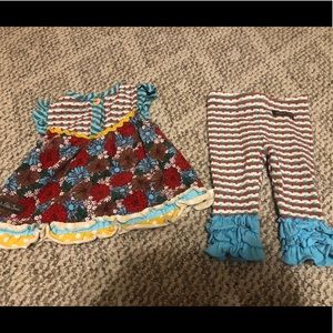Matilda Jane Silly Goose Flutter matching outfit